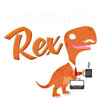 Daddysaurus Rex Dinosaur Daddy Saurus Office Working Dad Gift Tall Sweatshirt