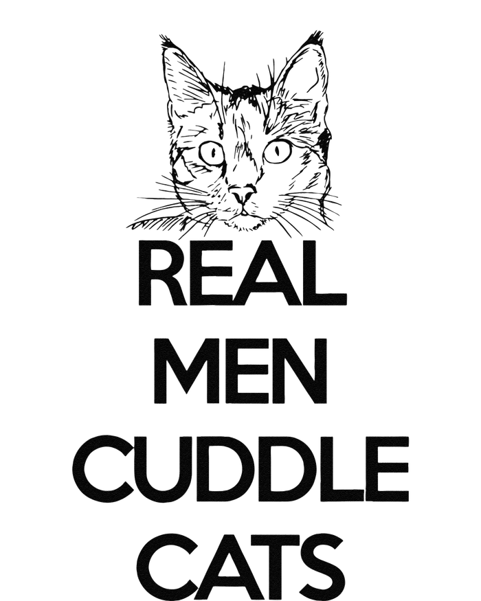 Real Cuddle Cats Funny Cat Fathers Gift T-Shirt