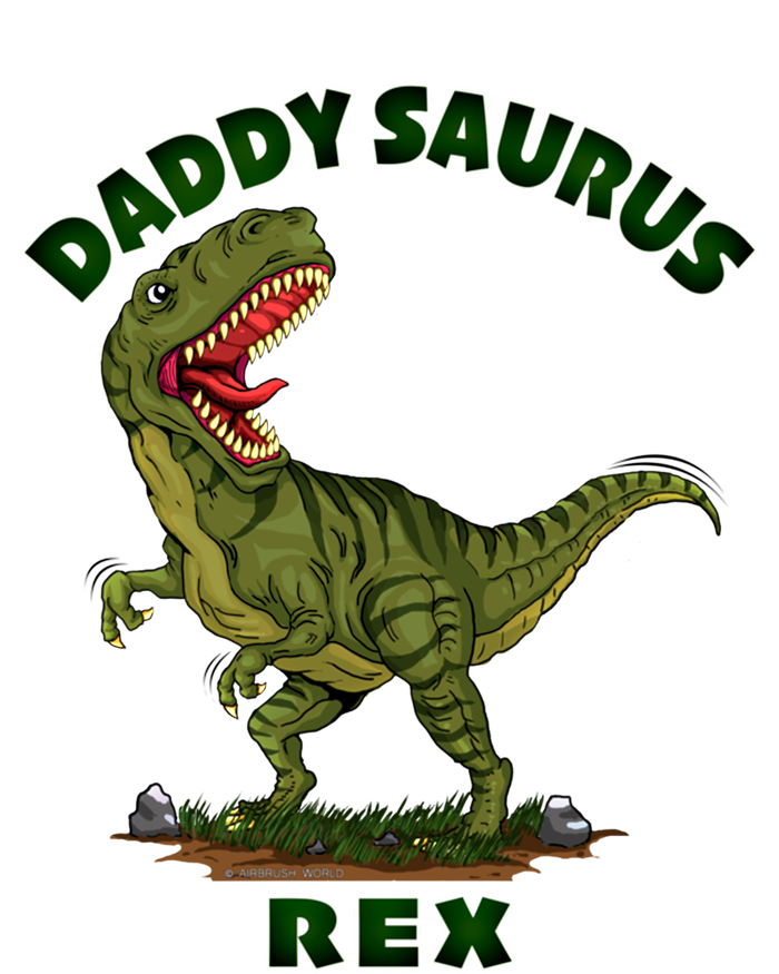 Daddysaurus Rex Funny Fathers Day Dinosaur Novelty Gift Sweatshirt Cinch Pack Bag