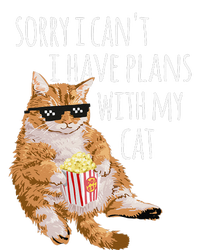 Sorry I Cant I Have Plans With My Cat Funny Cat Lover Gift T-Shirt