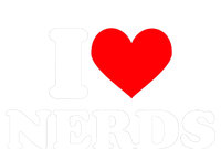 I Love Nerds I Heart Nerds Coaster