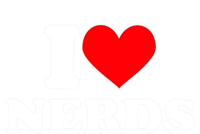 I Love Nerds I Heart Nerds Coaster