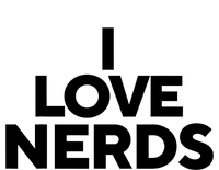 I Love Nerds Stainless Steel Insulated Water Bottle