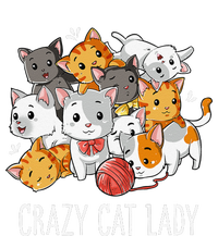 Crazy Cat Lady Funny Women Kitty Kitten Animal Lover T-Shirt