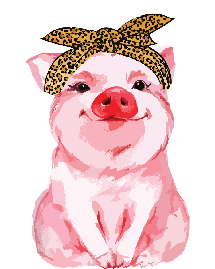 Pig Bandana Cute For Girl And Women Gift Awesome Magnet