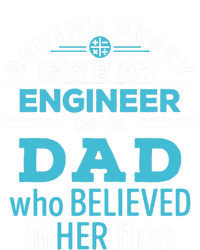 Engineer Dad Behind Every Great Engineer Is Dad Who Believed Great Gift Tie Dye Hoodie