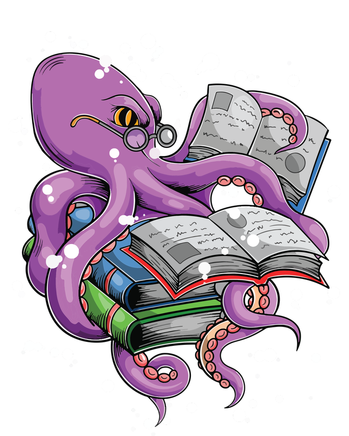 Reading Octopus T-Shirt