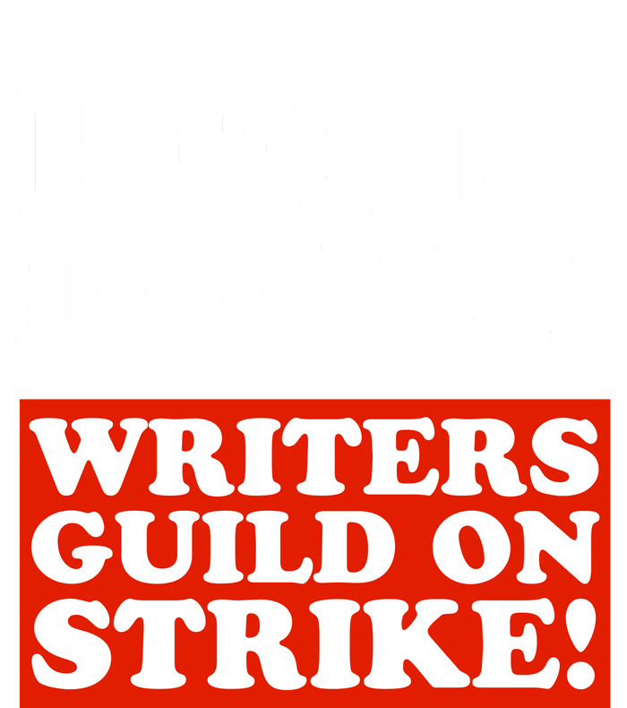 Pens Down Writers Guild On Strike Anti Ai Chatbots Wga High Crown Mesh Back Trucker Hat