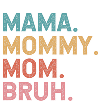 Mama Mommy Mom Bruh Great Gift Vintage Mothers Day Gift Kids Tie-Dye T-Shirt