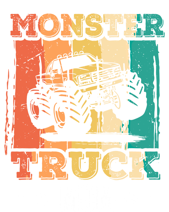 Monster Truck Mom Mama Mum Mothers Day Retro Vintage Gift T-Shirt