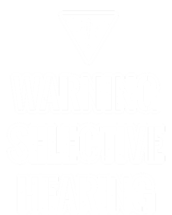 Warning Selective Hearing Funny File Sustainable Bucket Hat