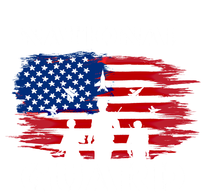 National Guard American Flag Proud Patriotic Gift T-Shirt