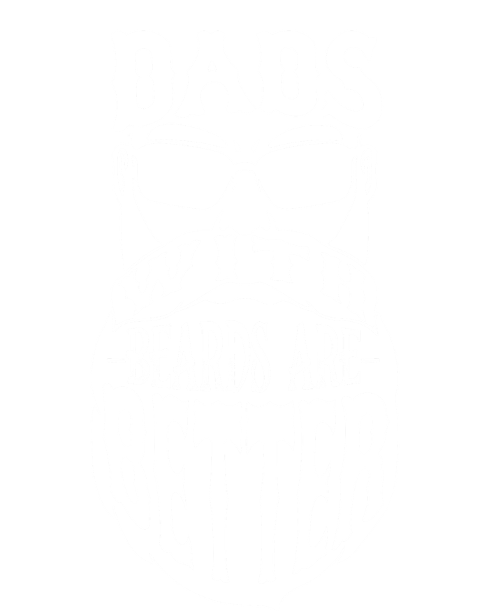 Dads With Beards Are Better Funny Bearded Dad Gift T-Shirt