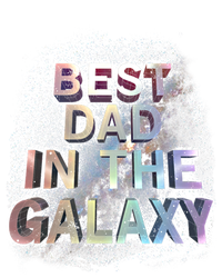 Fathers Day Best Dad In The Galaxy Rainbow Cute Gift T-Shirt