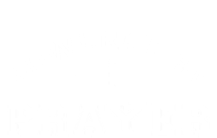 Powered By Prayer Praying Christian Cross Jesus Follower Gift Women's Tri-Blend 3/4-Sleeve Raglan Shirt