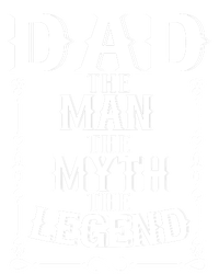 Fathers Day Funny Gift Dad The The Myth The Legend Gift Zip Tote Bag