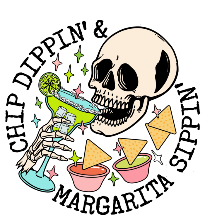 Chippin Dippin Margarita Sippin Skull T-Shirt