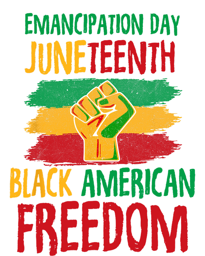 Juneteenth Emancipation Day Black American Freedom Sustainable Bucket Hat