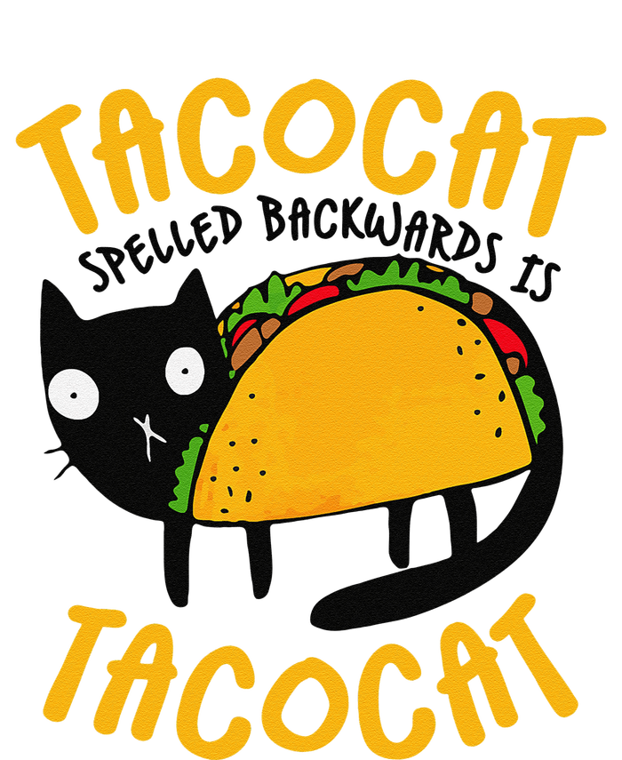 Taco Cat Funny I Love Tacos Yupoong Adult 5-Panel Trucker Hat