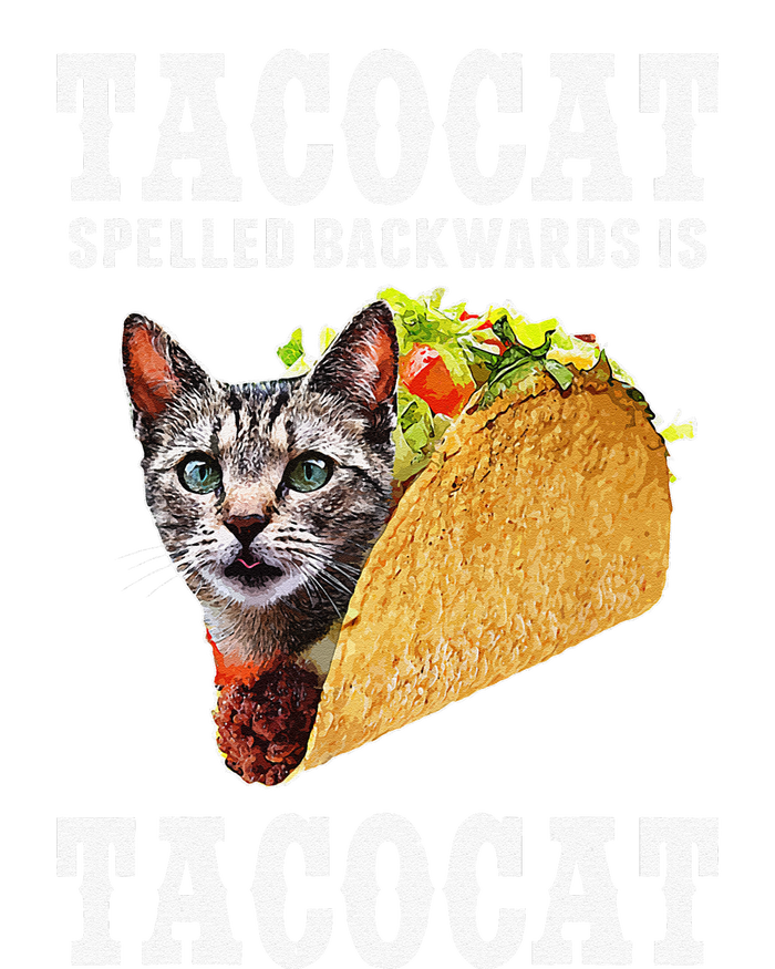 Tacocat Spelled Backwards Is Tacocat Funny Cat Gift T-Shirt