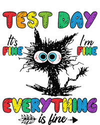 Test Day Funny Stressed Cat Teacher Student Testing Day T-Shirt