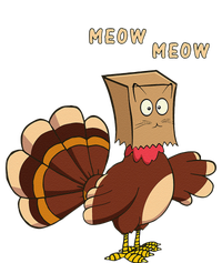 Thanksgiving Cat Funny Fake Cat Meow Thanksgiving Turkey Sustainable Beanie