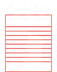 Funny Lunch Lady Nutrition Facts School Cafeteria Cooks Gift Sweatshirt Cinch Pack Bag