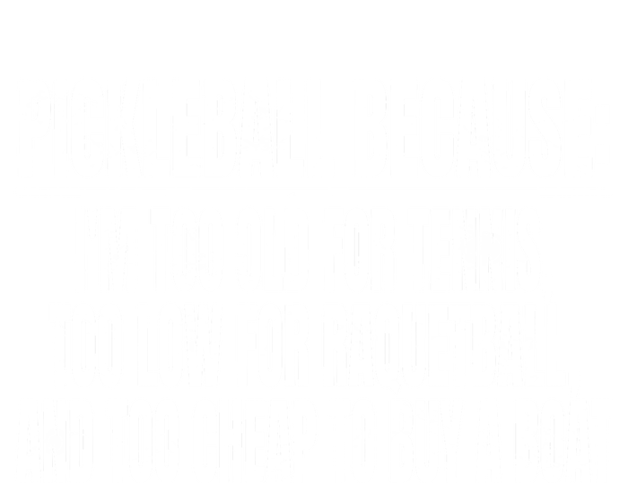 Funny Pickleball Because Pickleball Saying Pickleball Quote Cool Gift Mesh Reversible Basketball Jersey Tank