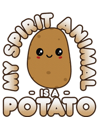 Funny Potato Cute Kawaii My Spirit Animal Is A Potato Women's Fleece Hoodie