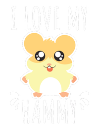 I Love My Hammy Hamster Gift Costume Outfit T-Shirt