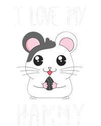 I Love My Hammy For Hamster Lovers Garment-Dyed Heavyweight T-Shirt