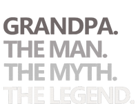 GRANDPA THE MAN THE MYTH THE LEGEND Men Gift Fathers Day Women's Tri-Blend 3/4-Sleeve Raglan Shirt