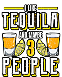 I Like My Tequila And Maybe 3 People Gift Alcohol Gift Cute Gift Full Zip Hoodie