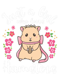 Hamster Just A Girl Who Loves Hamsters Women's Racerback Tank