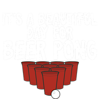 Its A Beautiful Day For Beer Pong Gag Ing Game Cute Gift Doggie Tank