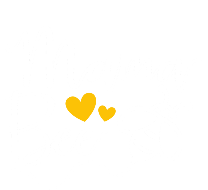 Mama Bee Mommy Bee Mother Bee Love Funny Cute Mothers Day Gift Sustainable Knit Beanie