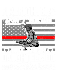 Firefighters Dont Brag Great Gift Proud Firefighter Daughter Gift Great Gift Stripe Pom Pom Beanie