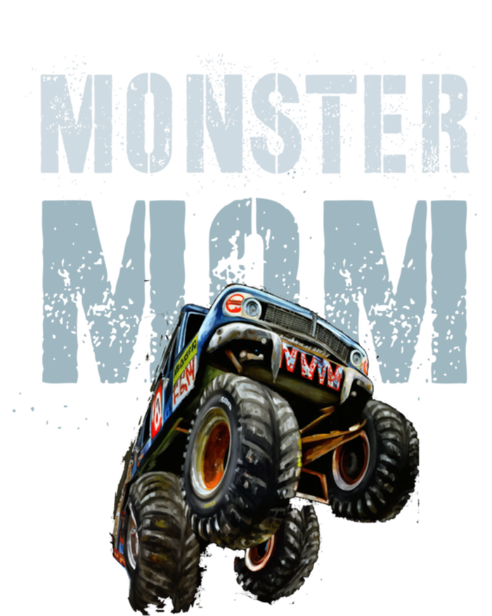 Funny Monster Truck Mom Like Normal Mommy But Wheely Cool Funny Gift 16 in Basic Backpack