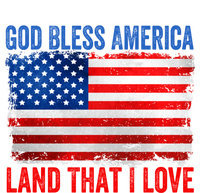 God Bless America Land That I Love And Patriotic Dad Gift Magnet