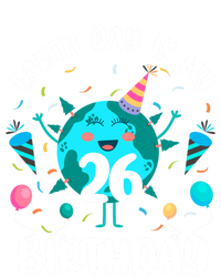 Earth Day Is My 26th Birthday Tee Born In April Birthday Gift Canvas