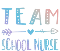 Team School Nurse Health Care Worker Medical Assistant Agent Funny Gift Canvas