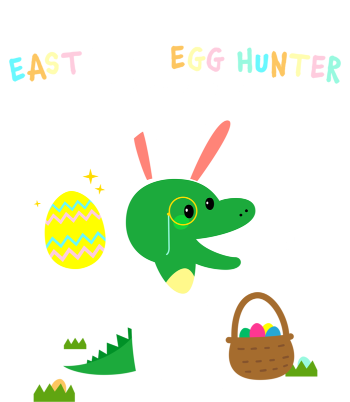 Eastrawr Egg Hunter Certified Eggspert Easter T Rex Dinosaur Gift Kids T-Shirt