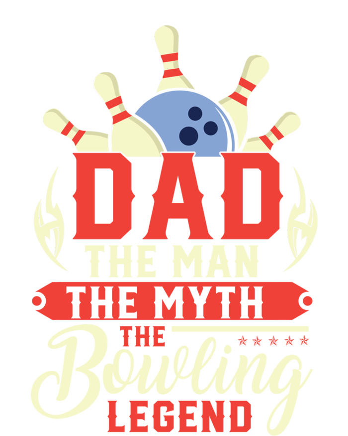 Funny Bowling Dad The Myth The Bowling Legend Meaningful Gift Ladies Essential Tank