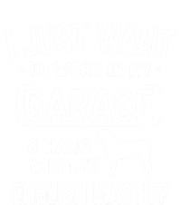 Funny English Mastiff Dad Garage Hang With Dad Garage Me Gift T-Shirt