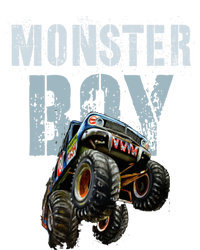 Funny Monster Truck Birthday Matching Mom Dad Theme Gift Ceramic Bell Ornament