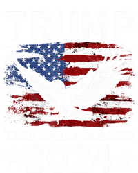 Donald Trump 2024 Take America Back USA United States Softstyle Adult Sport Polo