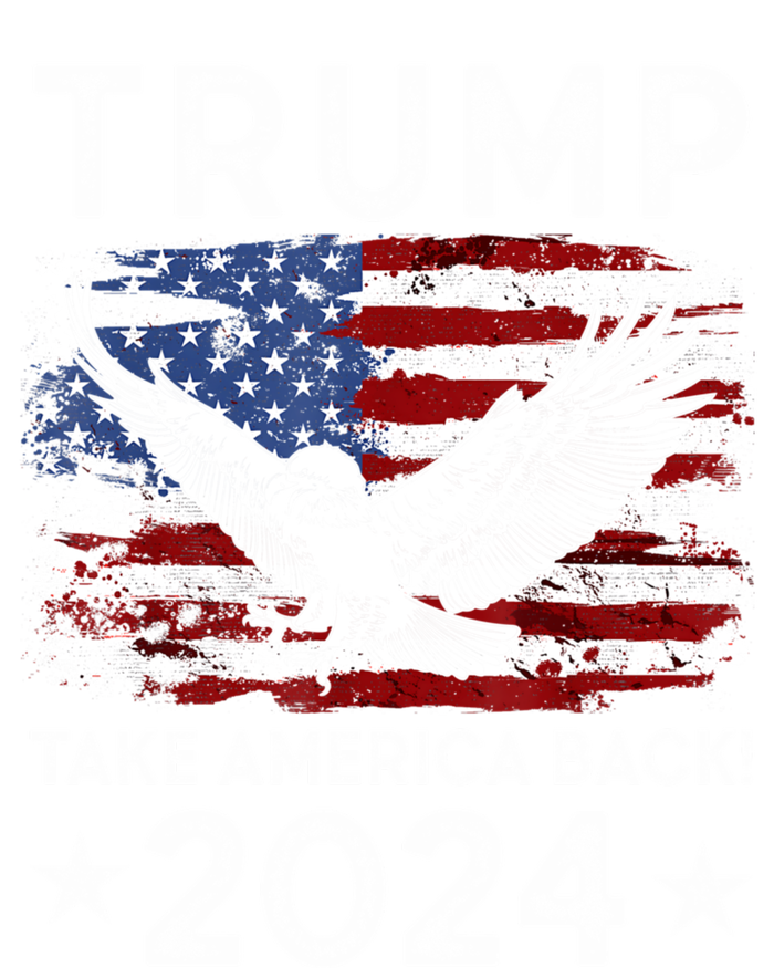 Donald Trump 2024 Take America Back USA United States Softstyle Adult Sport Polo