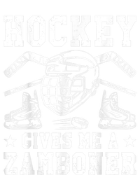 Hockey Gives Me A Zamboner Funny Ice Hockey Womens CVC Long Sleeve Shirt