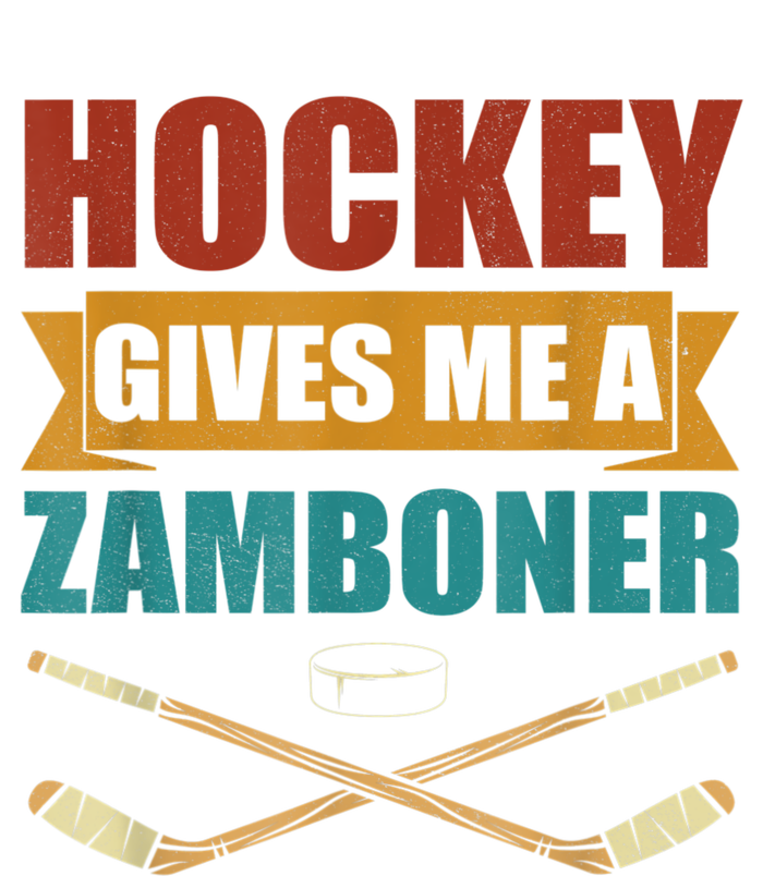 Hockey Gives Me A Zamboner Funny Hockey Fan Men T-Shirt