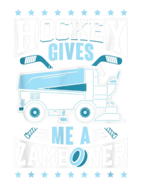 Funny Hockey For Men Hockey Gives Me A Zamboner Womens California Wash Sweatshirt